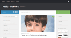 Desktop Screenshot of pablosantamaria.com